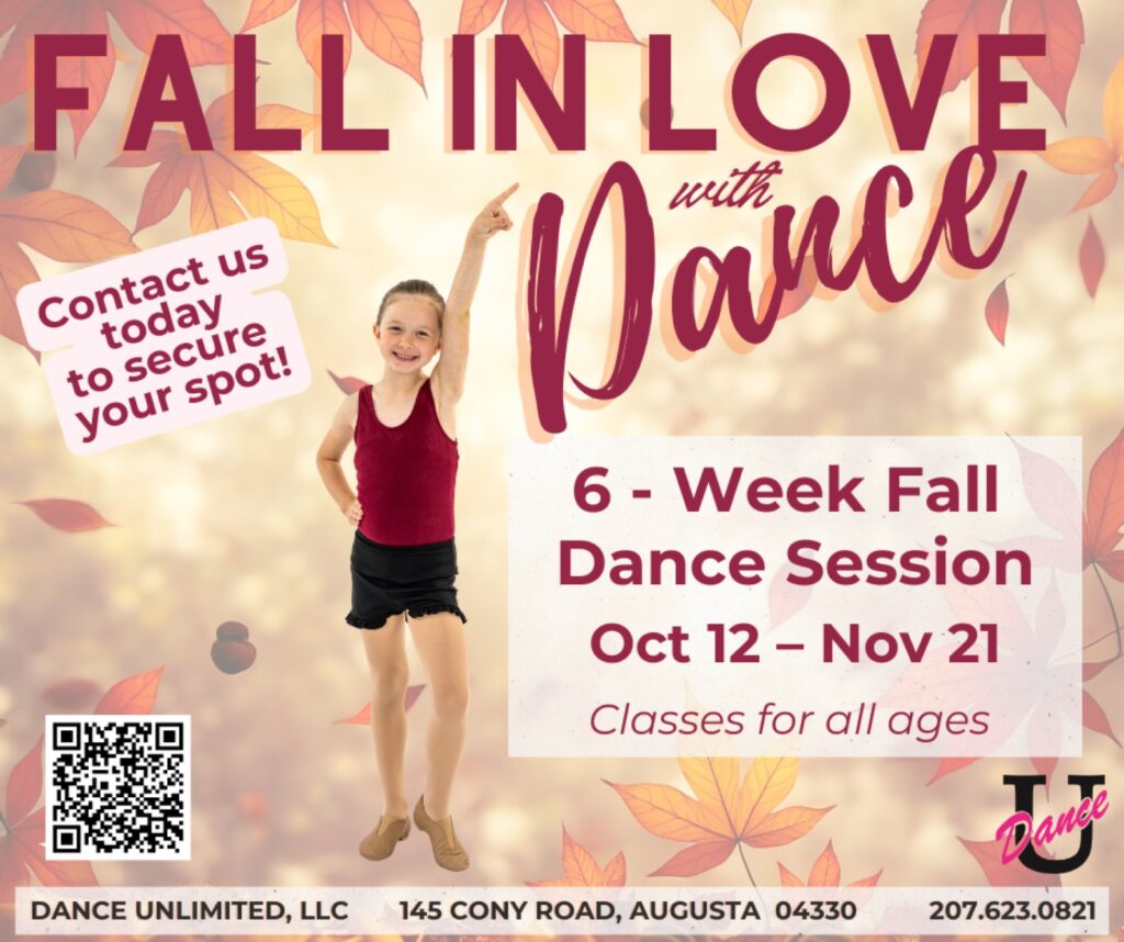 Fall Dance Flyer for Dance Unlimited in Augusta